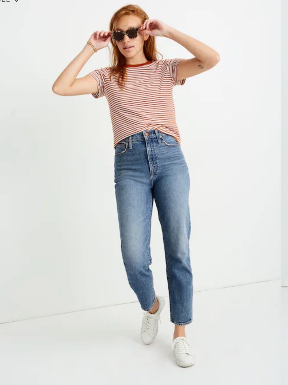 Madewell classic straight jeans
